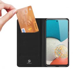 Kryty na mobil | Peňaženkové puzdro Dux Ducis Skin Pro čierne – Samsung Galaxy A53 5G | Kryty na mobil