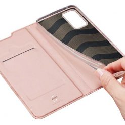 Kryty na mobil | Peňaženkové puzdro Dux Ducis Skin Pro ružové – Samsung Galaxy A53 5G | Kryty na mobil