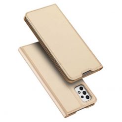 Kryty na mobil | Peňaženkové puzdro Dux Ducis Skin Pro zlaté – Samsung Galaxy A53 5G | Kryty na mobil