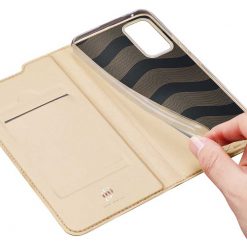 Kryty na mobil | Peňaženkové puzdro Dux Ducis Skin Pro zlaté – Samsung Galaxy A53 5G | Kryty na mobil