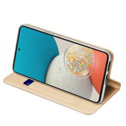 Kryty na mobil | Peňaženkové puzdro Dux Ducis Skin Pro zlaté – Samsung Galaxy A53 5G | Kryty na mobil