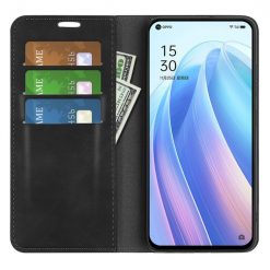 Kryty na mobil | Peňaženkové puzdro Posh magnetic case čierne – Oppo Reno7 5G (Reno 7 5G) | Kryty na mobil