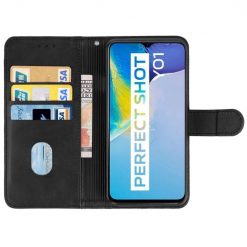 Kryty na mobil | Peňaženkové puzdro Splendid case čierne – Vivo Y01 | Kryty na mobil