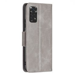 Peňaženkové puzdro Retro Lambskin sivé – Xiaomi Redmi Note 11 (4G) / 11S | Kryty na mobil Kryty na mobil | Peňaženkové puzdro Retro Lambskin sivé – Xiaomi Redmi Note 11 (4G) / 11S | Kryty na mobil