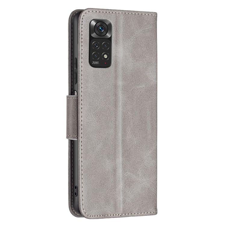 Peňaženkové puzdro Retro Lambskin sivé – Xiaomi Redmi Note 11 (4G) / 11S | Kryty na mobil Kryty na mobil | Peňaženkové puzdro Retro Lambskin sivé – Xiaomi Redmi Note 11 (4G) / 11S | Kryty na mobil