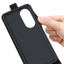 Kryty na mobil | Vyklápacie puzdro Vertical flip case čierne – Huawei Nova 9 SE | Kryty na mobil