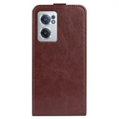 Vyklápacie puzdro Vertical flip case hnedé – OnePlus Nord CE 2 5G | Kryty na mobil Kryty na mobil | Vyklápacie puzdro Vertical flip case hnedé – OnePlus Nord CE 2 5G | Kryty na mobil