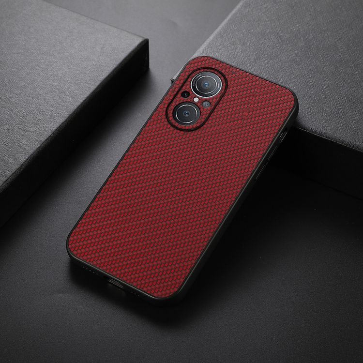 Zadný Kryt Carbon Fiber červený – Huawei Nova 9 SE | Kryty na mobil Kryty na mobil | Zadný Kryt Carbon Fiber červený – Huawei Nova 9 SE | Kryty na mobil