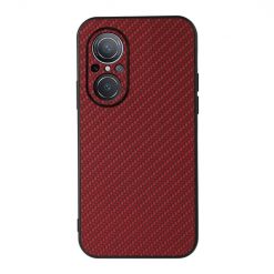Zadný Kryt Carbon Fiber červený – Huawei Nova 9 SE