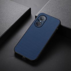 Kryty na mobil | Zadný Kryt Carbon Fiber modrý – Huawei Nova 9 SE | Kryty na mobil