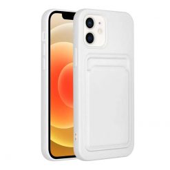 Kryty na mobil | Zadný kryt Card Case biely – iPhone 12 / 12 Pro | Kryty na mobil