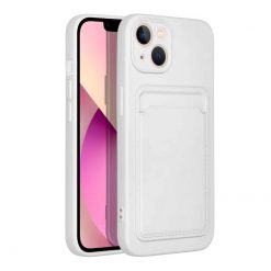 Kryty na mobil | Zadný kryt Card Case biely – iPhone 13 | Kryty na mobil