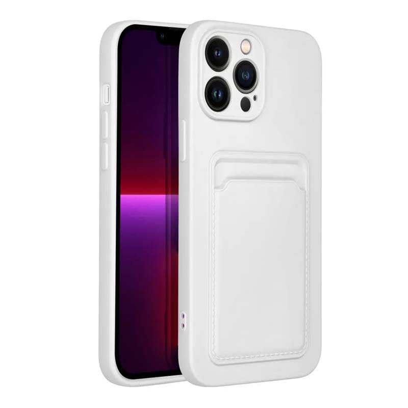 Zadný kryt Card Case biely – iPhone 13 Pro Max | Kryty na mobil Kryty na mobil | Zadný kryt Card Case biely – iPhone 13 Pro Max | Kryty na mobil