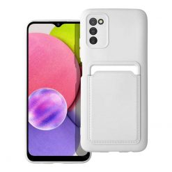 Zadný kryt Card Case biely – Samsung Galaxy A03s