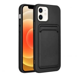 Kryty na mobil | Zadný kryt Card Case čierny – iPhone 12 / 12 Pro | Kryty na mobil