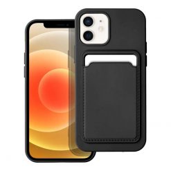 Kryty na mobil | Zadný kryt Card Case čierny – iPhone 12 / 12 Pro | Kryty na mobil