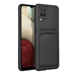 Kryty na mobil | Zadný kryt Card Case čierny – Samsung Galaxy A12 / M12 | Kryty na mobil