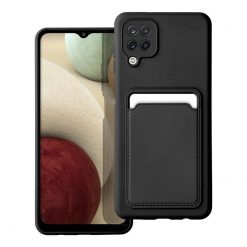 Kryty na mobil | Zadný kryt Card Case čierny – Samsung Galaxy A12 / M12 | Kryty na mobil