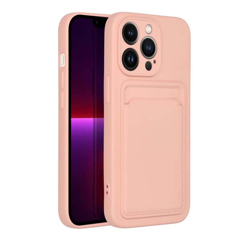 Zadný kryt Card Case ružový – iPhone 13 Pro | Kryty na mobil Kryty na mobil | Zadný kryt Card Case ružový – iPhone 13 Pro | Kryty na mobil