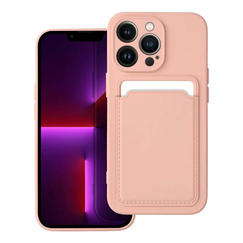 Zadný kryt Card Case ružový – iPhone 13 Pro | Kryty na mobil Kryty na mobil | Zadný kryt Card Case ružový – iPhone 13 Pro | Kryty na mobil