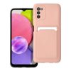 Kryty na mobil | Zadný kryt Card Case biely – Samsung Galaxy A03s | Kryty na mobil