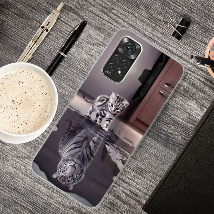 Zadný kryt Painted Pattern Malý tiger – Xiaomi Redmi Note 11 (4G) / 11S | Kryty na mobil Kryty na mobil | Zadný kryt Painted Pattern Malý tiger – Xiaomi Redmi Note 11 (4G) / 11S | Kryty na mobil
