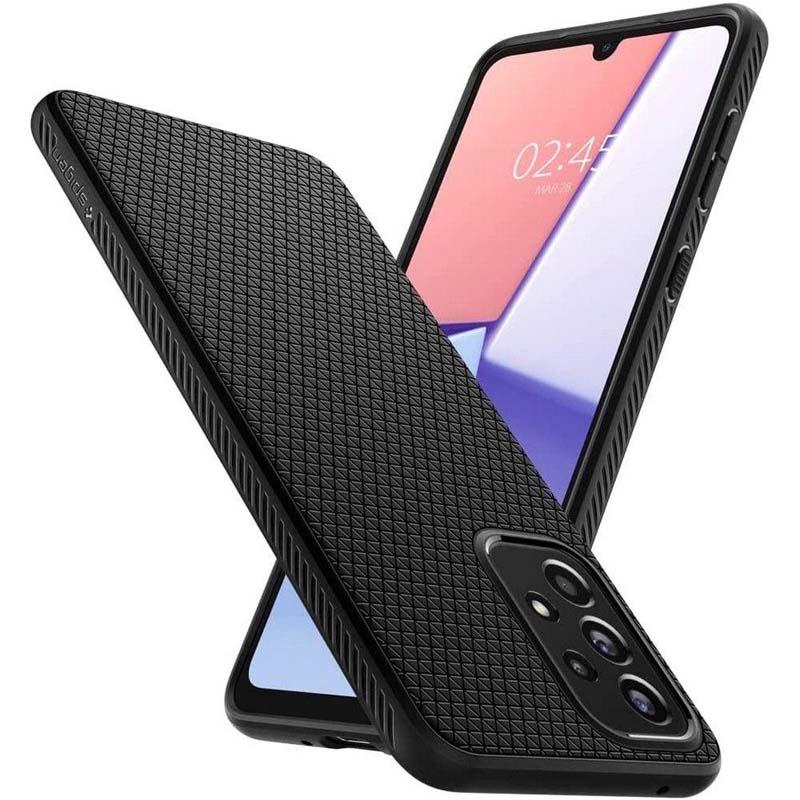 Zadný kryt Spigen Liquid Air Matte Black – Samsung Galaxy A53 5G | Kryty na mobil Kryty na mobil | Zadný kryt Spigen Liquid Air Matte Black – Samsung Galaxy A53 5G | Kryty na mobil
