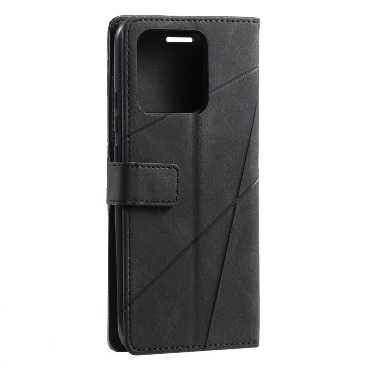 Knižkové puzdro Rhombus čierne – Xiaomi Redmi 10C | Kryty na mobil Kryty na mobil | Knižkové puzdro Rhombus čierne – Xiaomi Redmi 10C | Kryty na mobil
