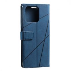 Kryty na mobil | Knižkové puzdro Rhombus modré – Xiaomi Redmi 10C | Kryty na mobil