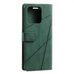 Knižkové puzdro Rhombus zelené – Xiaomi Redmi 10C | Kryty na mobil Kryty na mobil | Knižkové puzdro Rhombus zelené – Xiaomi Redmi 10C | Kryty na mobil