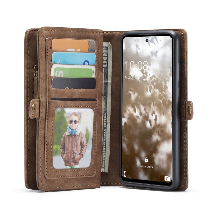 Multifunkčné Peňaženkové Puzdro Caseme Detachable Hnedé – Samsung Galaxy A53 5G | Kryty na mobil Kryty na mobil | Multifunkčné Peňaženkové Puzdro Caseme Detachable Hnedé – Samsung Galaxy A53 5G | Kryty na mobil