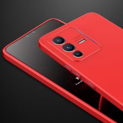 Kryty na mobil | Ochranný kryt 360 Protection červený – Vivo V23 5G | Kryty na mobil