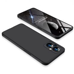 Kryty na mobil | Ochranný kryt 360 Protection čierny – Oppo Reno7 Lite (Reno 7 Lite) | Kryty na mobil