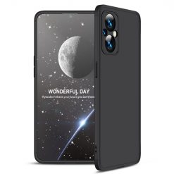 Kryty na mobil | Ochranný kryt 360 Protection čierny – Oppo Reno7 Lite (Reno 7 Lite) | Kryty na mobil