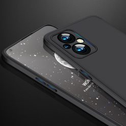 Kryty na mobil | Ochranný kryt 360 Protection čierny – Oppo Reno7 Lite (Reno 7 Lite) | Kryty na mobil