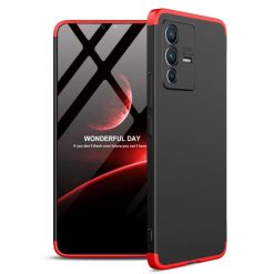Kryty na mobil | Ochranný kryt 360 Protection čierno-červený – Vivo V23 5G | Kryty na mobil