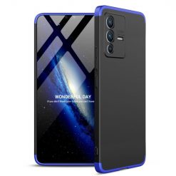 Kryty na mobil | Ochranný kryt 360 Protection čierno-modrý – Vivo V23 5G | Kryty na mobil