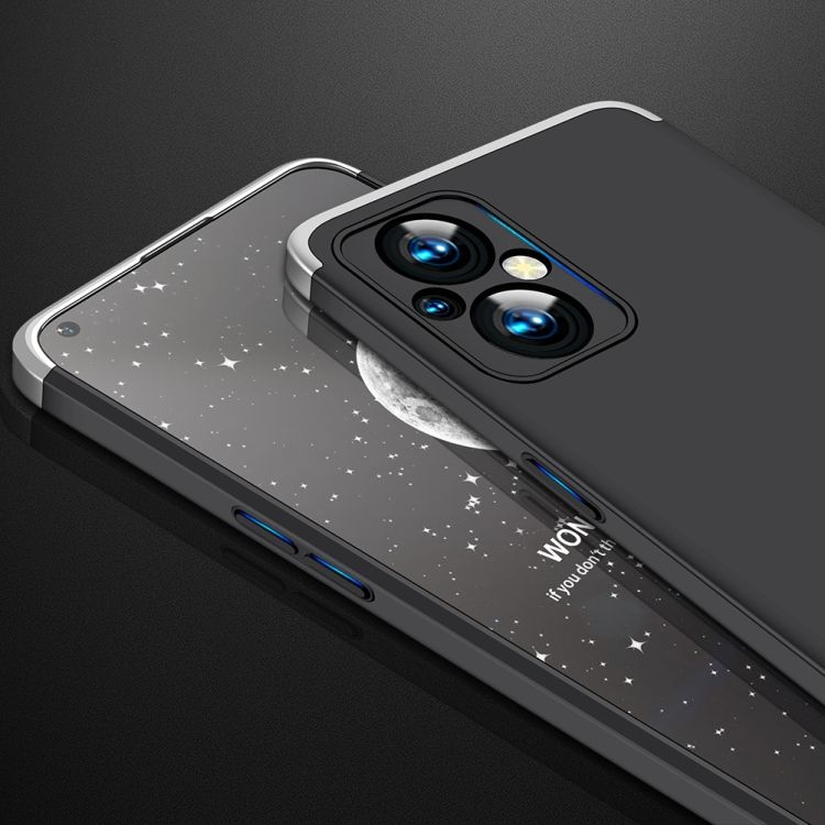 Ochranný kryt 360 Protection čierno-strieborný – Oppo Reno7 Lite (Reno 7 Lite) | Kryty na mobil Kryty na mobil | Ochranný kryt 360 Protection čierno-strieborný – Oppo Reno7 Lite (Reno 7 Lite) | Kryty na mobil