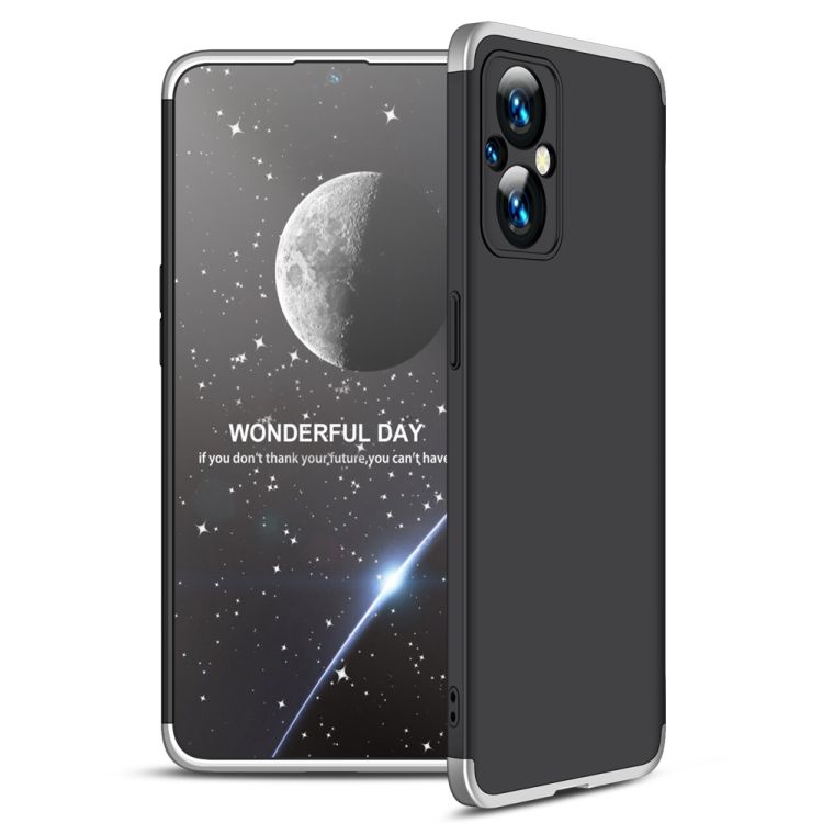 Ochranný kryt 360 Protection čierno-strieborný – Oppo Reno7 Lite (Reno 7 Lite) | Kryty na mobil Kryty na mobil | Ochranný kryt 360 Protection čierno-strieborný – Oppo Reno7 Lite (Reno 7 Lite) | Kryty na mobil