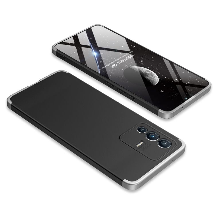 Ochranný kryt 360 Protection čierno-strieborný – Vivo V23 5G | Kryty na mobil Kryty na mobil | Ochranný kryt 360 Protection čierno-strieborný – Vivo V23 5G | Kryty na mobil