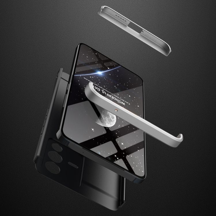 Ochranný kryt 360 Protection čierno-strieborný – Vivo V23 5G | Kryty na mobil Kryty na mobil | Ochranný kryt 360 Protection čierno-strieborný – Vivo V23 5G | Kryty na mobil
