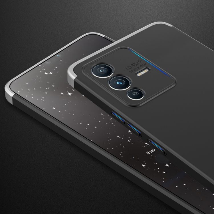 Ochranný kryt 360 Protection čierno-strieborný – Vivo V23 5G | Kryty na mobil Kryty na mobil | Ochranný kryt 360 Protection čierno-strieborný – Vivo V23 5G | Kryty na mobil