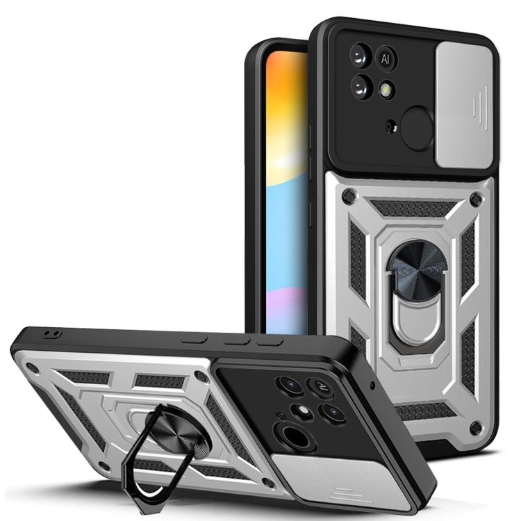 Odolný kryt CamCover Armor strieborný – Xiaomi Redmi 10C | Kryty na mobil Kryty na mobil | Odolný kryt CamCover Armor strieborný – Xiaomi Redmi 10C | Kryty na mobil