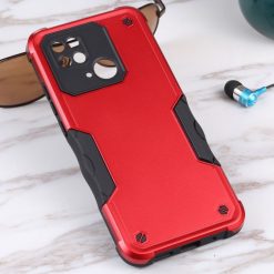Kryty na mobil | Odolný kryt Mighty case červený – Xiaomi Redmi 10C | Kryty na mobil