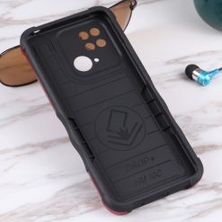 Kryty na mobil | Odolný kryt Mighty case červený – Xiaomi Redmi 10C | Kryty na mobil