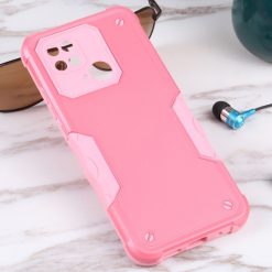 Kryty na mobil | Odolný kryt Mighty case tmavoružový – Xiaomi Redmi 10C | Kryty na mobil