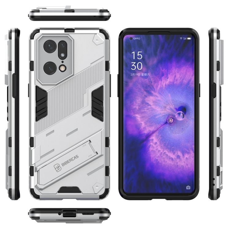 Odolný Kryt Punk armor case biely – Oppo Find X5 Pro | Kryty na mobil Kryty na mobil | Odolný Kryt Punk armor case biely – Oppo Find X5 Pro | Kryty na mobil