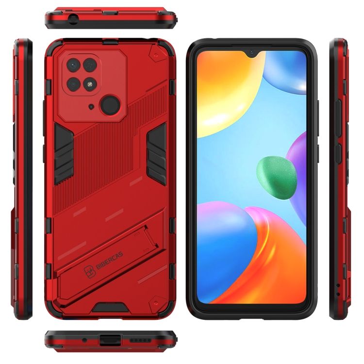 Odolný Kryt Punk armor case červený – Xiami Redmi 10C | Kryty na mobil Kryty na mobil | Odolný Kryt Punk armor case červený – Xiami Redmi 10C | Kryty na mobil