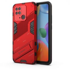 Odolný Kryt Punk armor case červený – Xiami Redmi 10C