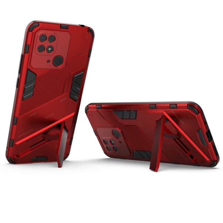 Odolný Kryt Punk armor case červený – Xiami Redmi 10C | Kryty na mobil Kryty na mobil | Odolný Kryt Punk armor case červený – Xiami Redmi 10C | Kryty na mobil